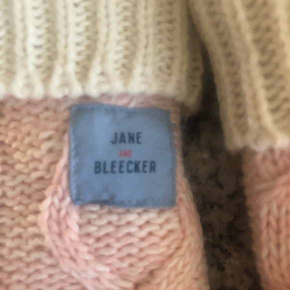 Jane and Bleecker Ballet Pink Fleece Lined Slipper Socks  Size 9-10 EUC - Picture 4 of 10